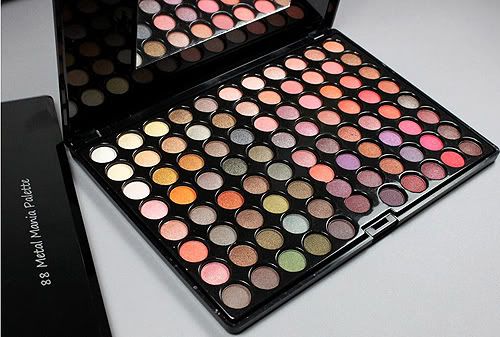 Paleta 88 Sombras Metálicas - Pronta Entrega